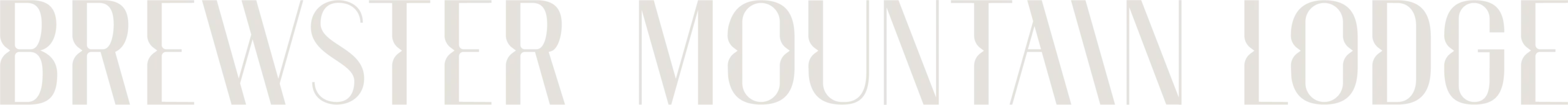 Brewster Mountain Lodge logo, a boutique hotel in downtown Banff