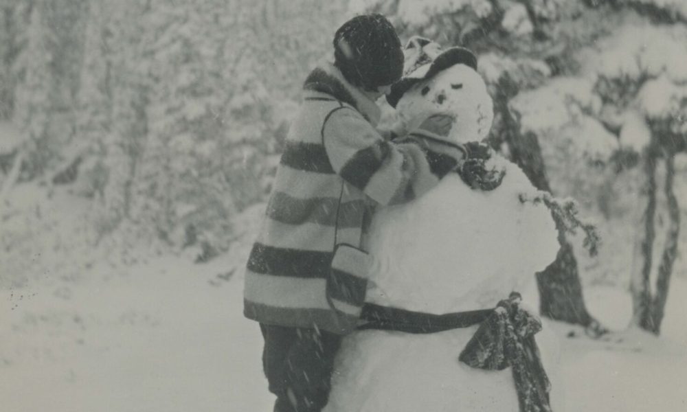 August 22/25

Siddie Graves 

Miss Brewster putting last touches on her snow-man